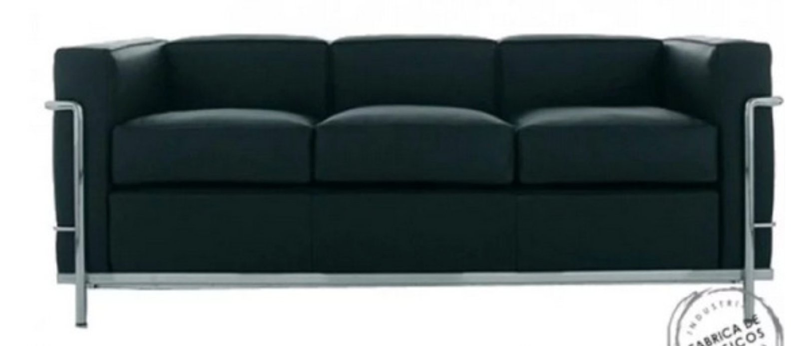 Sofá negro acero — Sander Design